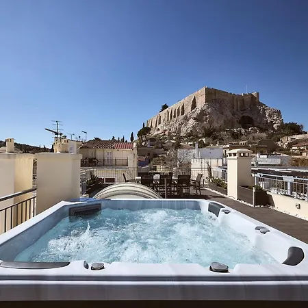 Plaka's With Breathtaking Acropolis View Villa Athens